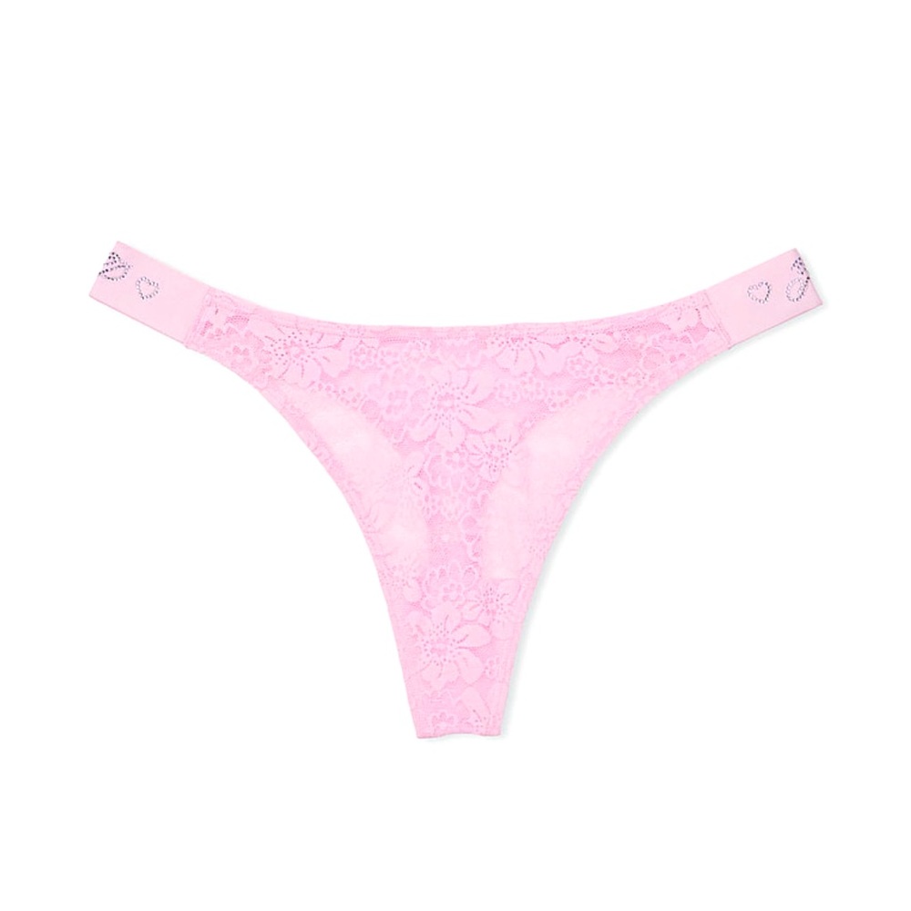 PINK Wink Logo High-Leg Thong Panty